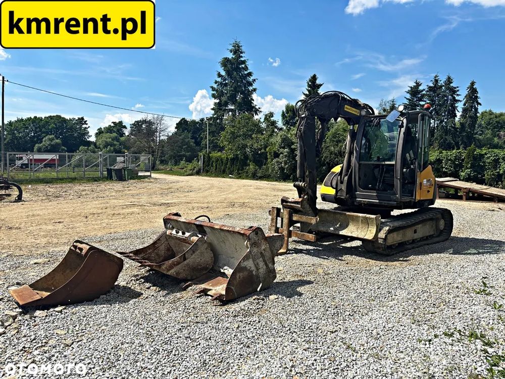 Mecalac 8 MCR MINI-KOPARKA 2012R. | MECALAC 6 MCR, JCB 8065 8080 8085 85 Z VOLVO ECR 88, CAT 308, 307 , BOBCAT 80 KOMATSU PC 88 - 29