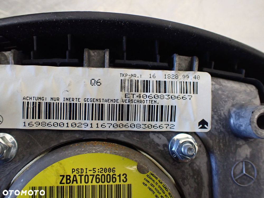 PODUSZKA KIEROWCY MERCEDES W169 A160 - 3