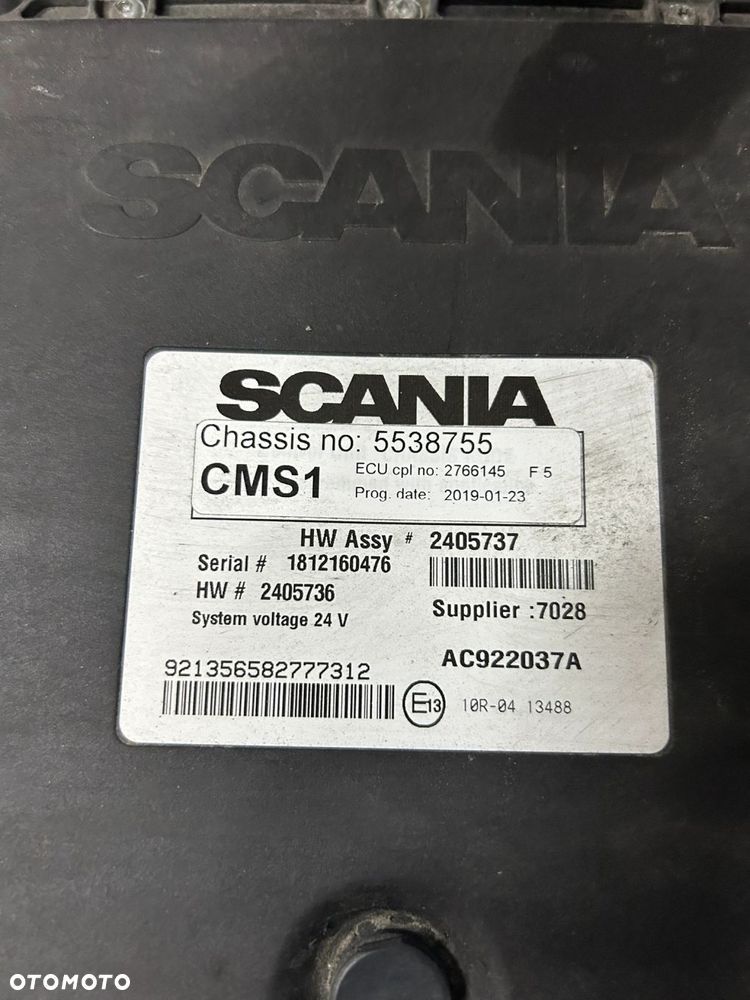 KOMPUTER STEROWNIK ZAWIESZENIA PODWOZIA ECU CMS1 SCANIA NTG - 2