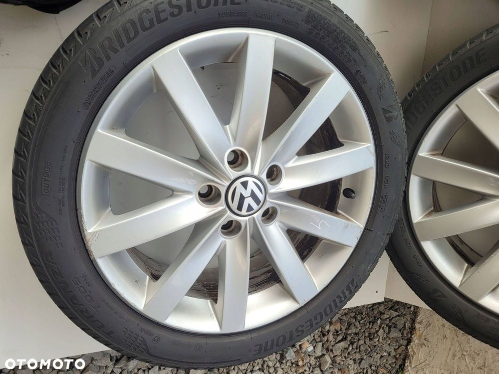 vw golf vi vii koła felgi opony alufelgi 225 45 r17 5k0601025f - 9