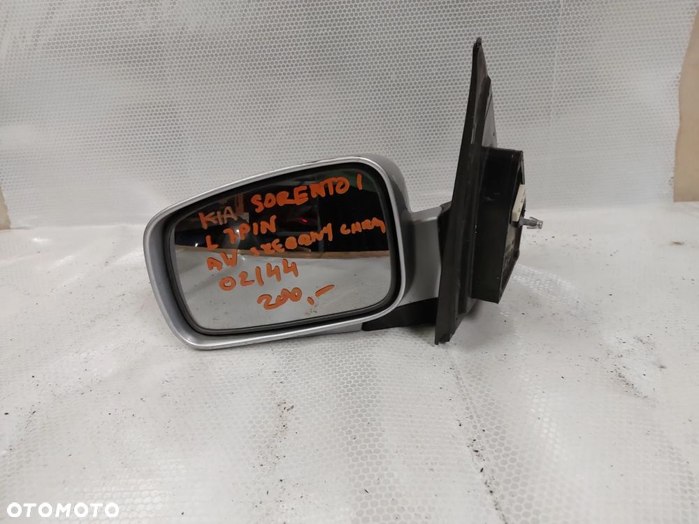 - LUSTERKO ELEKTRYCZNE LEWE KIA SORENTO I 1 AW SREBRNY CHROM 7PIN - 4