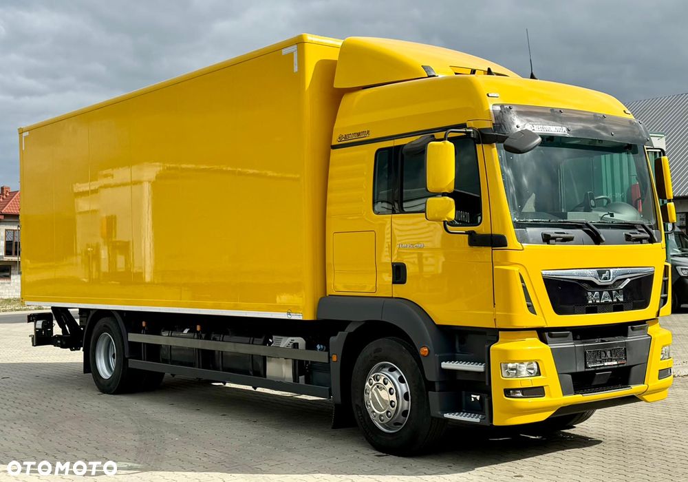 MAN TGM 15.290 / KONTENER / WINDA / 18 EUROPALET / 16 T DMC / AUTOMAT / EURO 6 / SYPIALKA / 2019 ROK - 1