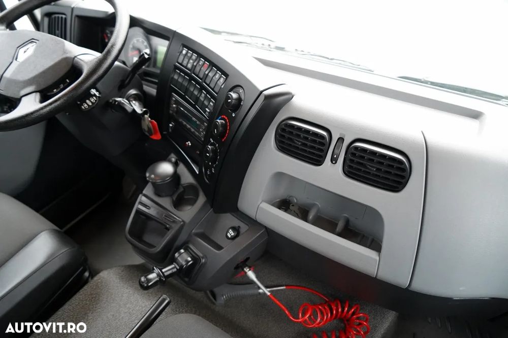 Renault D12 / BASCULATOR 3 LATE / HYDRODOLT LATERAL / HDS HIAB 077 BS2 / ROTATOR / PILOT / EURO 6 - 32