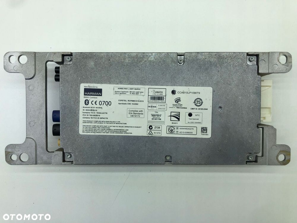 BMW F10 F20 F30 MODUŁ BLUETOOTH COMBOX 9251737 - 1