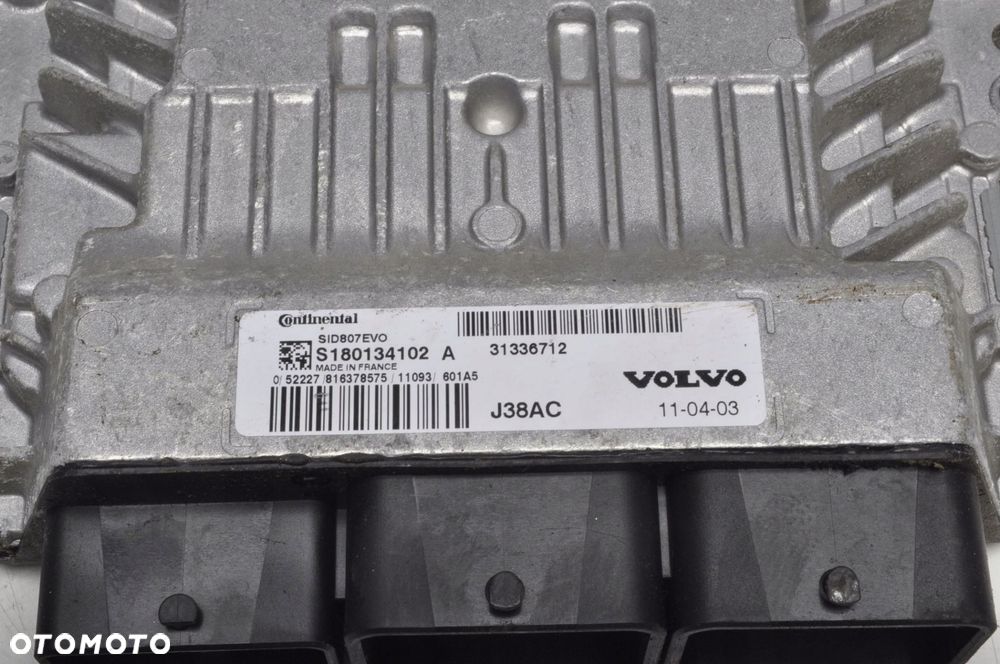 VOLVO S60 II V60 1.6 D2 KOMPUTER STEROWNIK SILNIKA 31336712 - 2