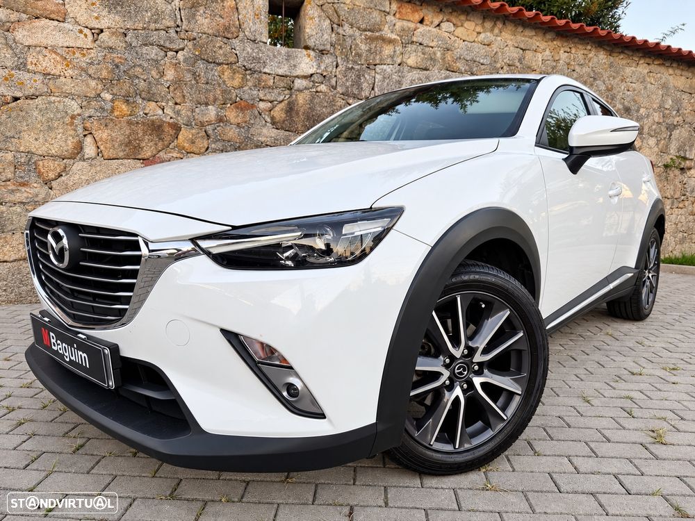 Mazda CX-3 1.5 Sky.Excellence HT Leather White Navi - 9
