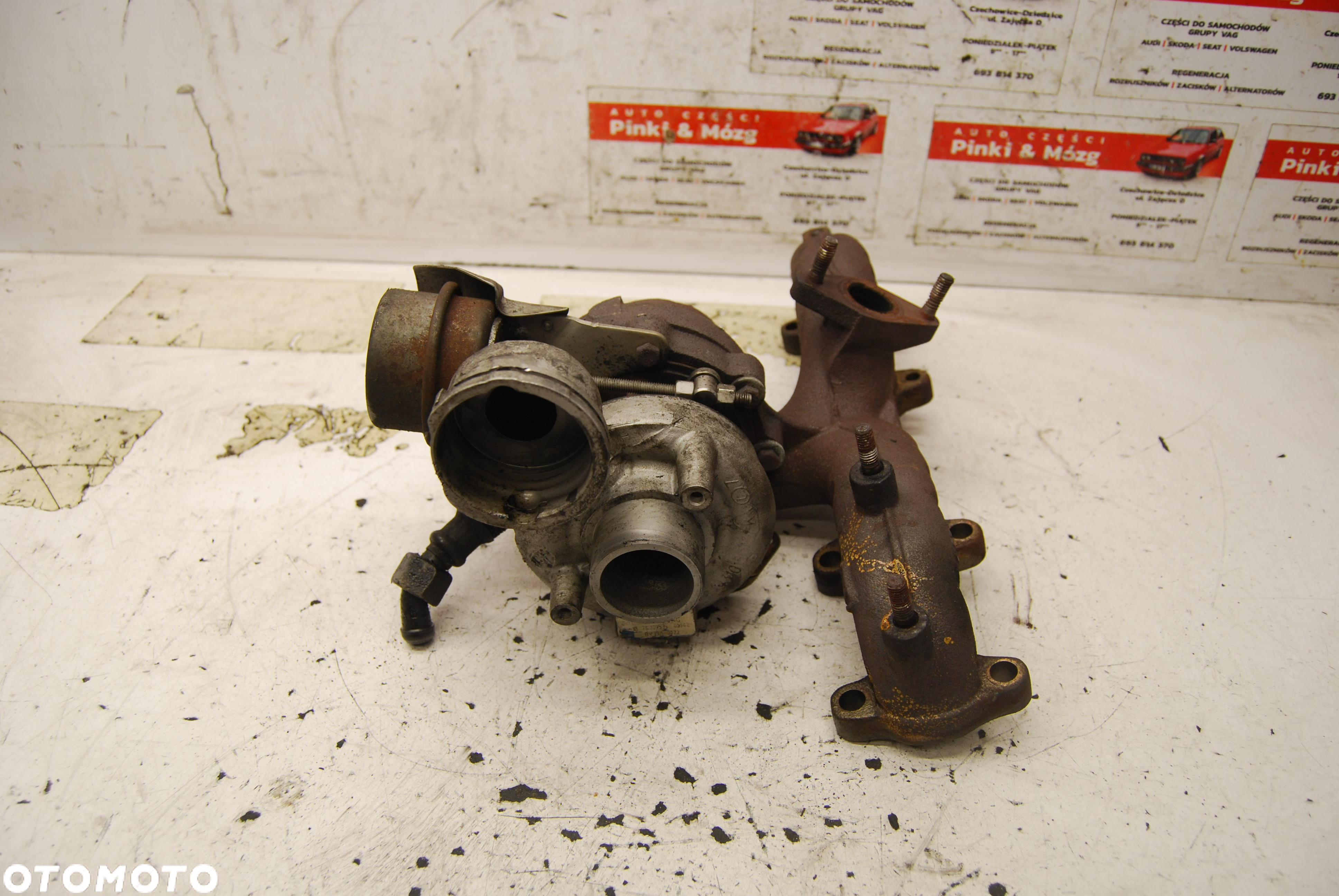 TURBOSPRĘŻARKA VW SHARAN LIFT 1.9 TDI SEAT ALHAMBRA 038253014C VW GOLF V - 6