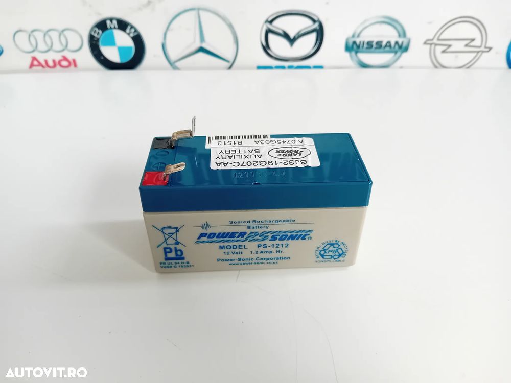 Baterie Auxiliara Range Rover Evoque L538 An 2011-2018 Cod BJ32-19G207C-AA - 4