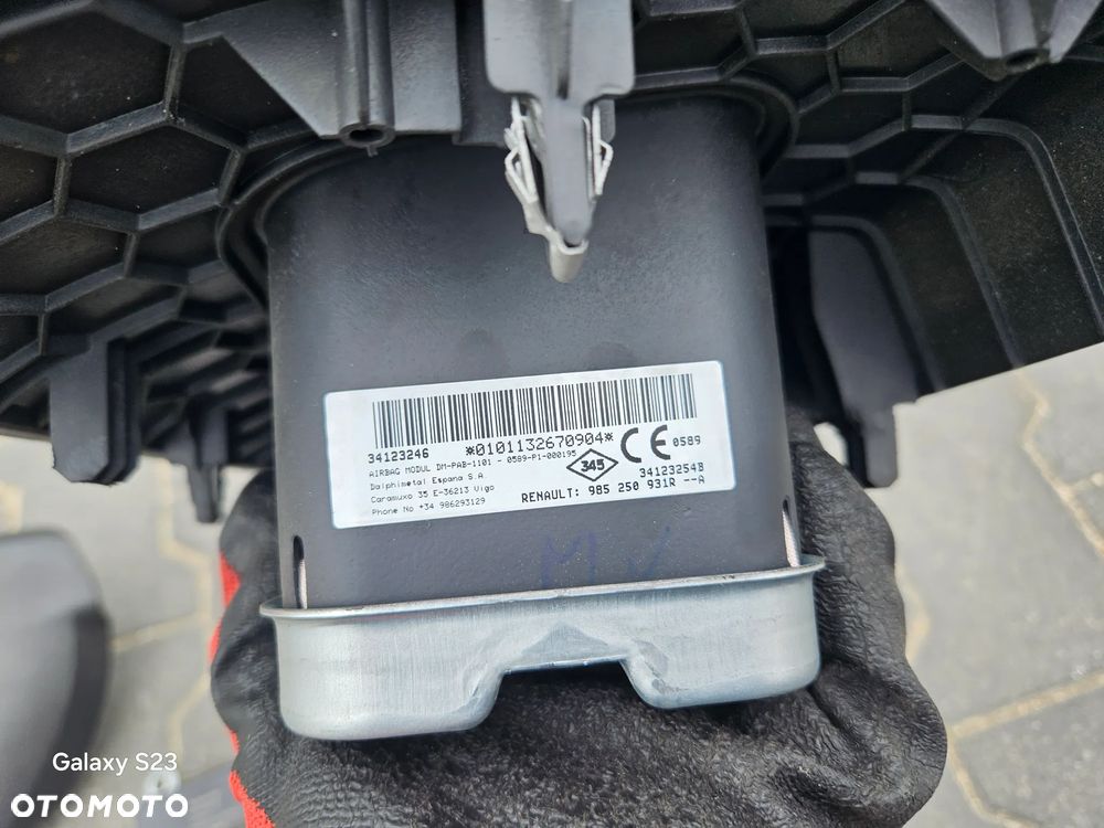 Airbag poduszka kierowcy pasażera moduł sensor Dacia Logan II 2 2014r 985103207R - 5