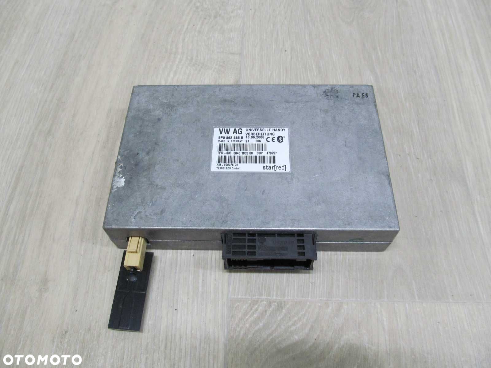 VW AUDI SEAT SKODA MODUL STEROWNIK BLUETOOTH 5P0862335B - 1