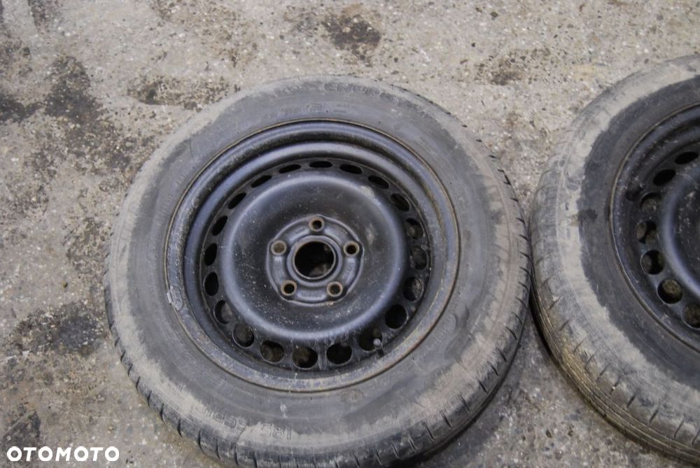 FELGI STALOWE + OPONY LETNIE 185/65R15 5X112 ET33 8E0601027E SKODA OCTAVIA II AUDI A4 SEAT VW - 5