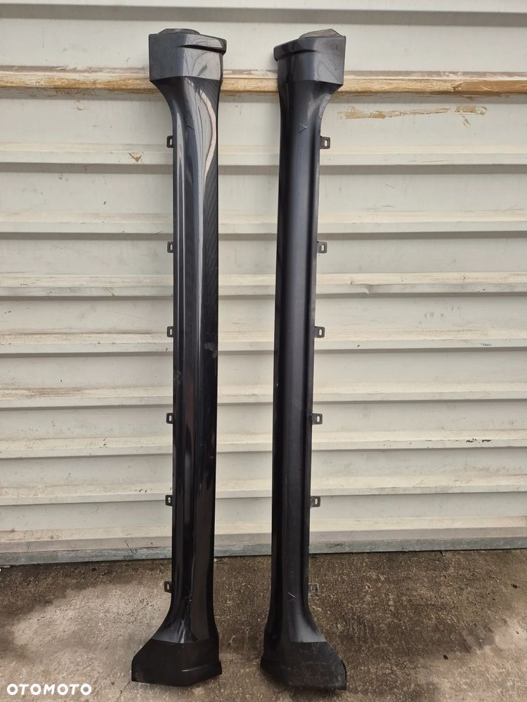 JEEP GRAND CHEROKEE WK2 OVERLAND LISTWY NAKŁADKI PROGOWE PROGÓWKA PRAWA LEWA - 1