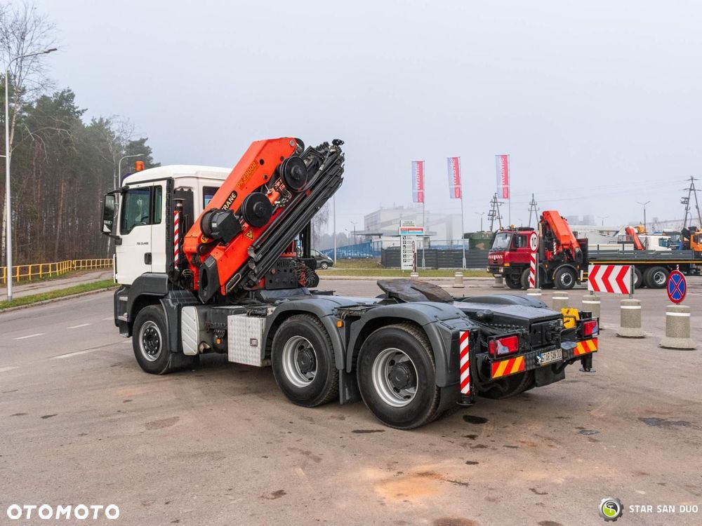MAN TGS 33.400 6x4 PALFINGER PK 29002 HDS Żuraw Wciągarka Ciągnik - 11