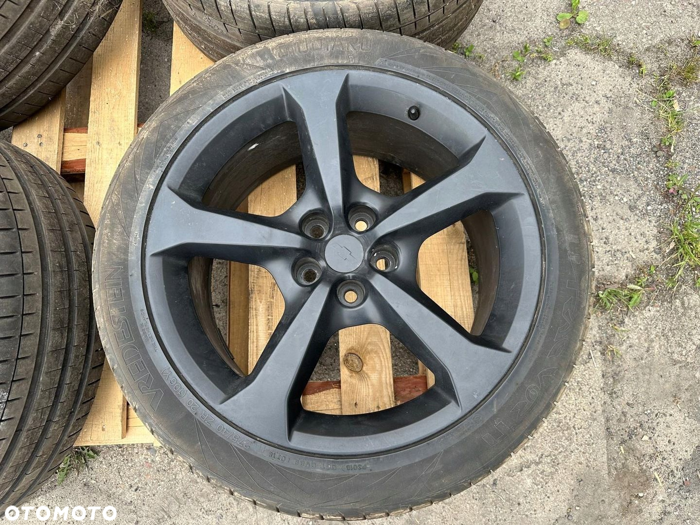 CHEVROLET CAMARO 10-15R KOŁA FELGI Z OPONAMI 20" 5x120.65 ORYGINAŁ OEM - 4