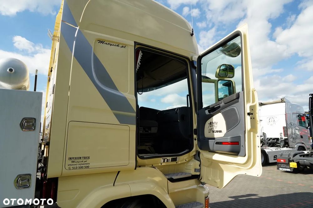 Scania R 580 / V8 / 6x4 / DMC: 95.000 KG / KLIMA POSTOJOWA / OPTICRUISE / 3 OSIOWY CIĄGNIK SIODŁOWY - 34