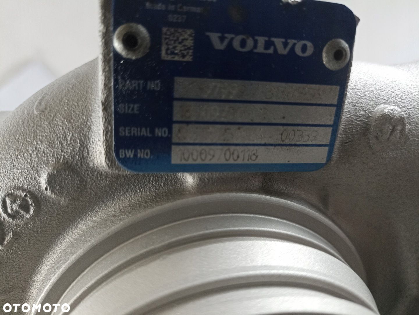 Volvo S80 V70 XC90 2.0 200 KM 10009700118 TURBINA - 4