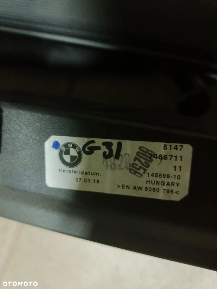 Roleta bagażnika siatka BMW G31 7466711 - 2