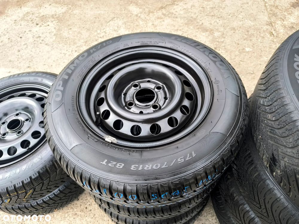 4x100 Felgi Stalowe Stal 13 Koła Letnie Lato VW POLO LUPO GOLF JETTA CADDY SEAT AROSA INCA CORDOBA TOLEDO IBIZA 7mm Legnica ALU-RAD 175/70 - 1