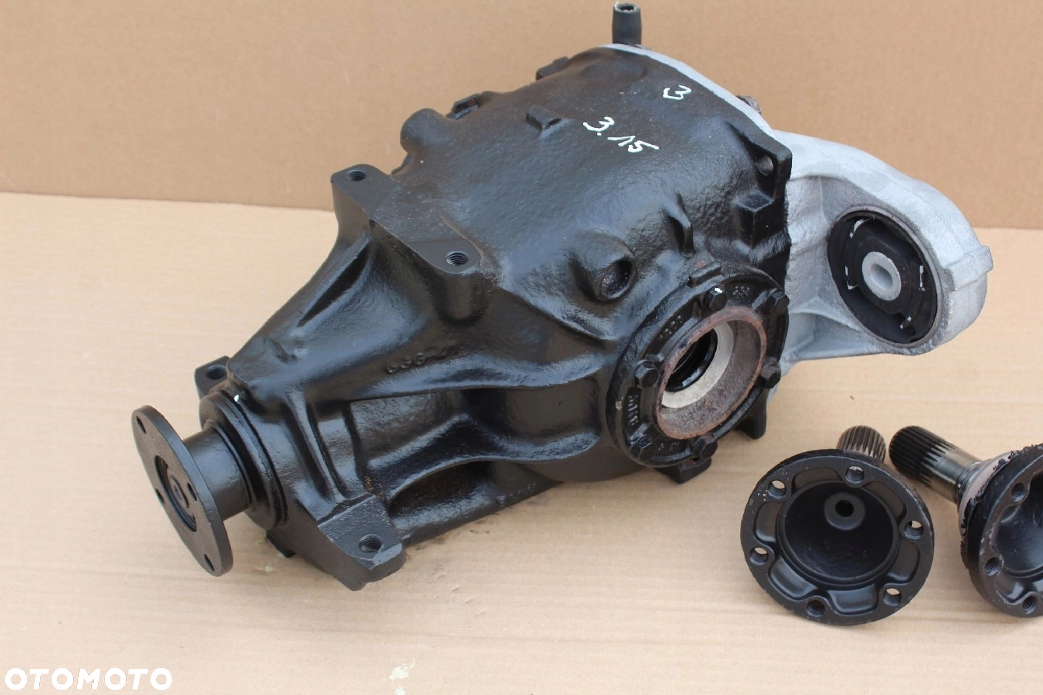 Most dyfer tył tylny BMW szpera TORSEN e36 compact z3 e30 duża głowa 3.15 - 3