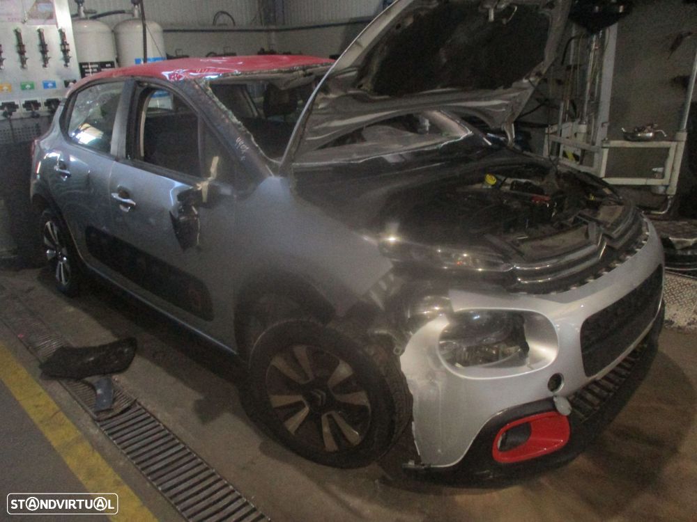Carro MOT: HMZ CXVEL: 20A701 CITROEN C3 3 2018 1.2VTI 82CV 5P CINZA GASOLINA - 4