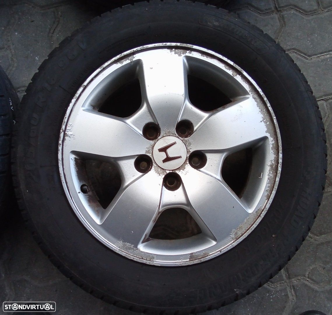 Jantes Honda HRV R16 205\60  furação 5x114.3 - 4