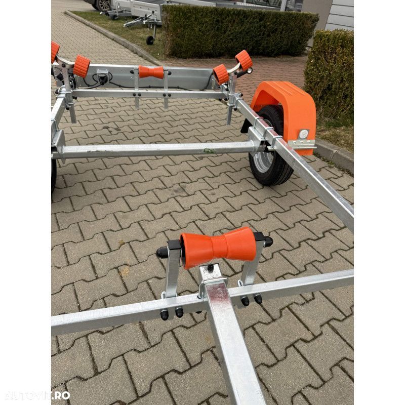 Autocar Remorca uniaxiala fara frane pentru barci P750-5,2 Lux - 12
