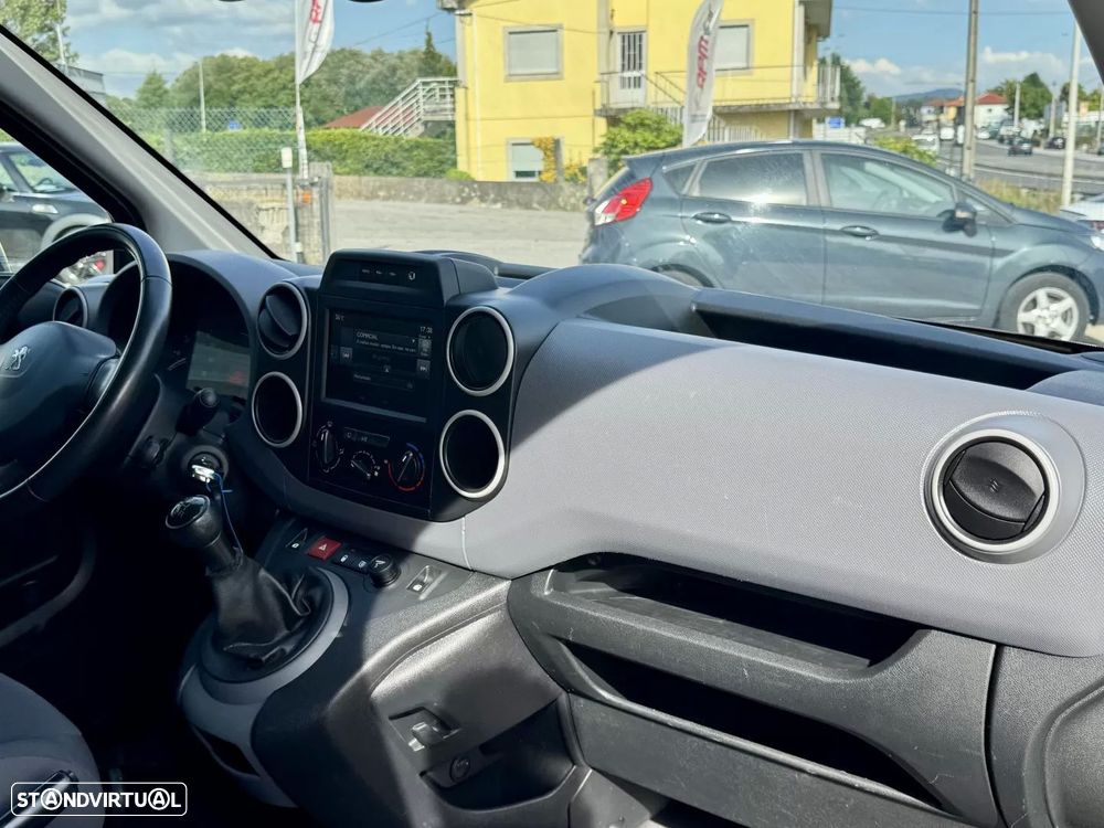 Peugeot partner 1.6 hdi 90cv 3 lugares - 9