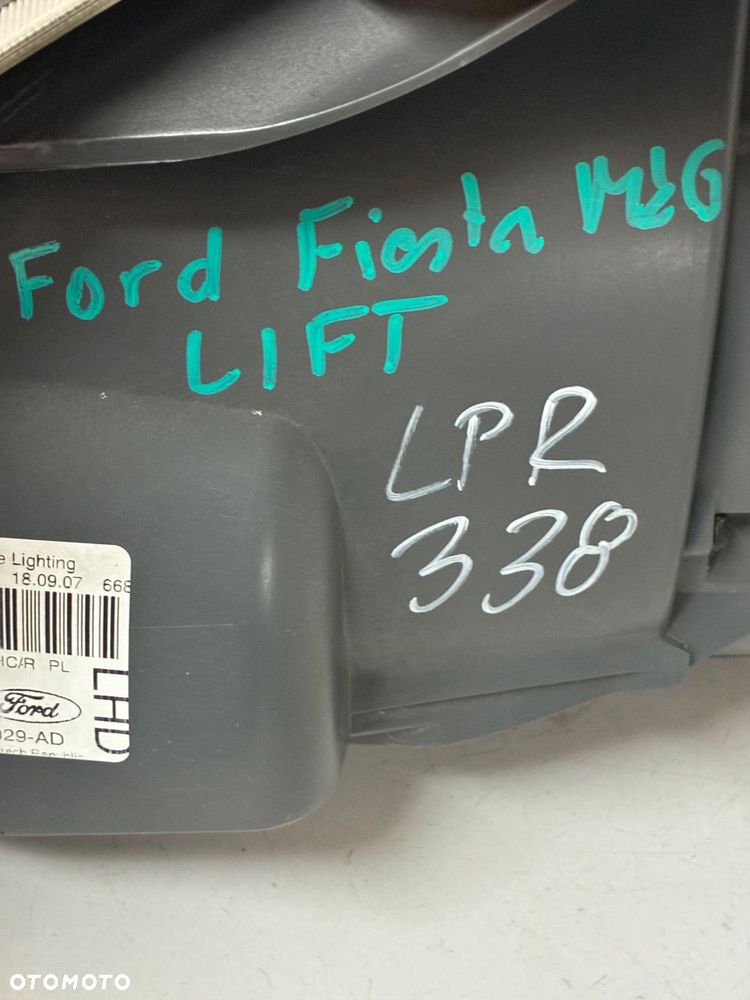 FORD FIESTA MK6 LIFT LAMPA PRZÓD PRZEDNIA PRAWA  EUROPA 6S61-13W029-AD - 2