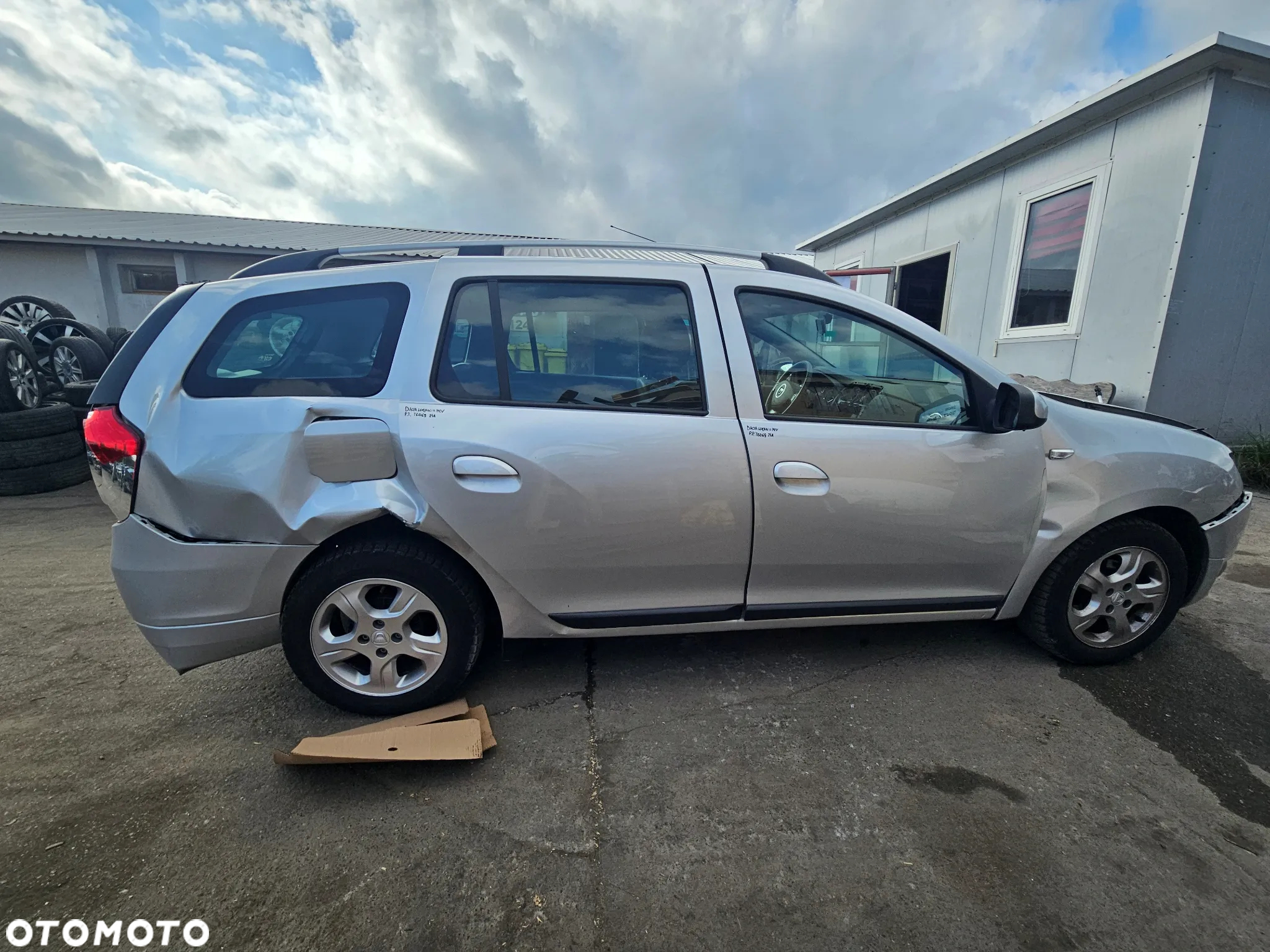 DACIA LOGAN II MCV DRZWI PRAWY PRZÓD PRAWE PRZEDNIE TED69 - 20