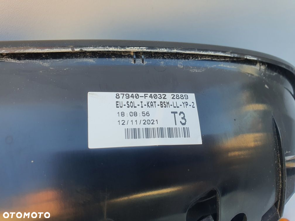 TOYOTA CHR C-HR lusterko lewe BSM kamera 11pin - 6