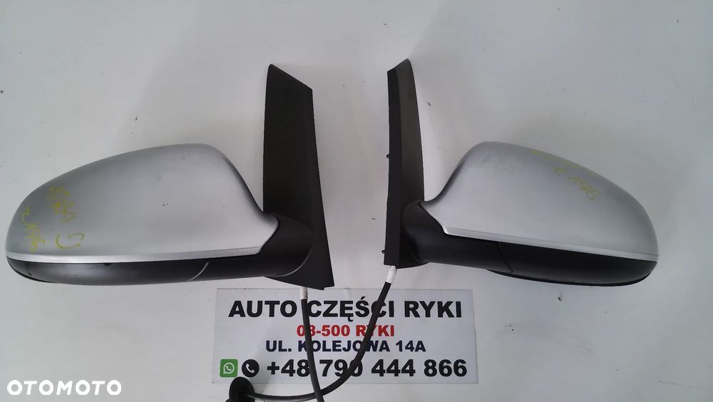 Opel Astra J IV Lusterko Lewe Prawe Zewnetrzne Z176  5 PIN - 2