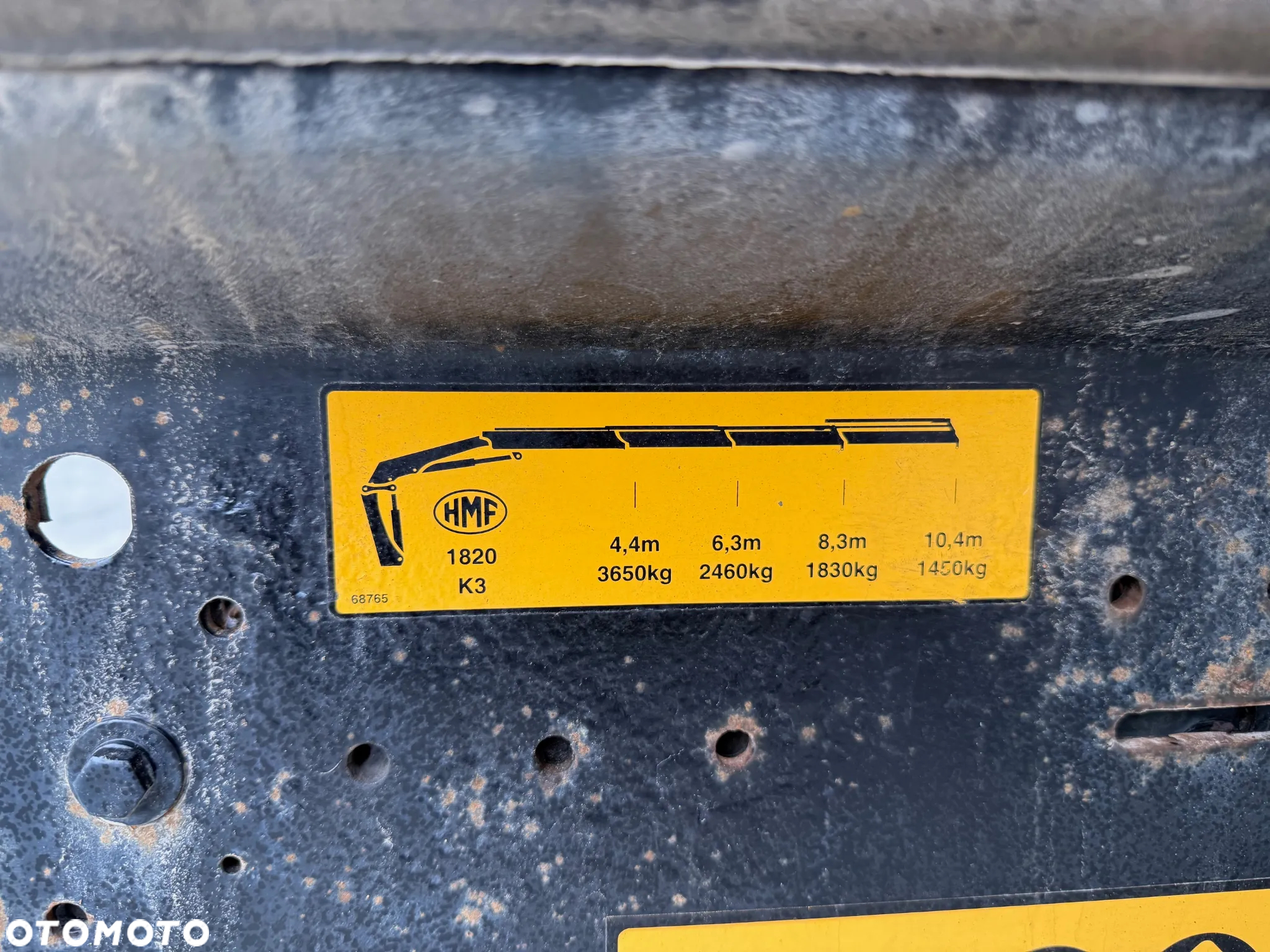 Palfinger HMF 1820K3 sterowanie radiowe, pilot rotor - 6