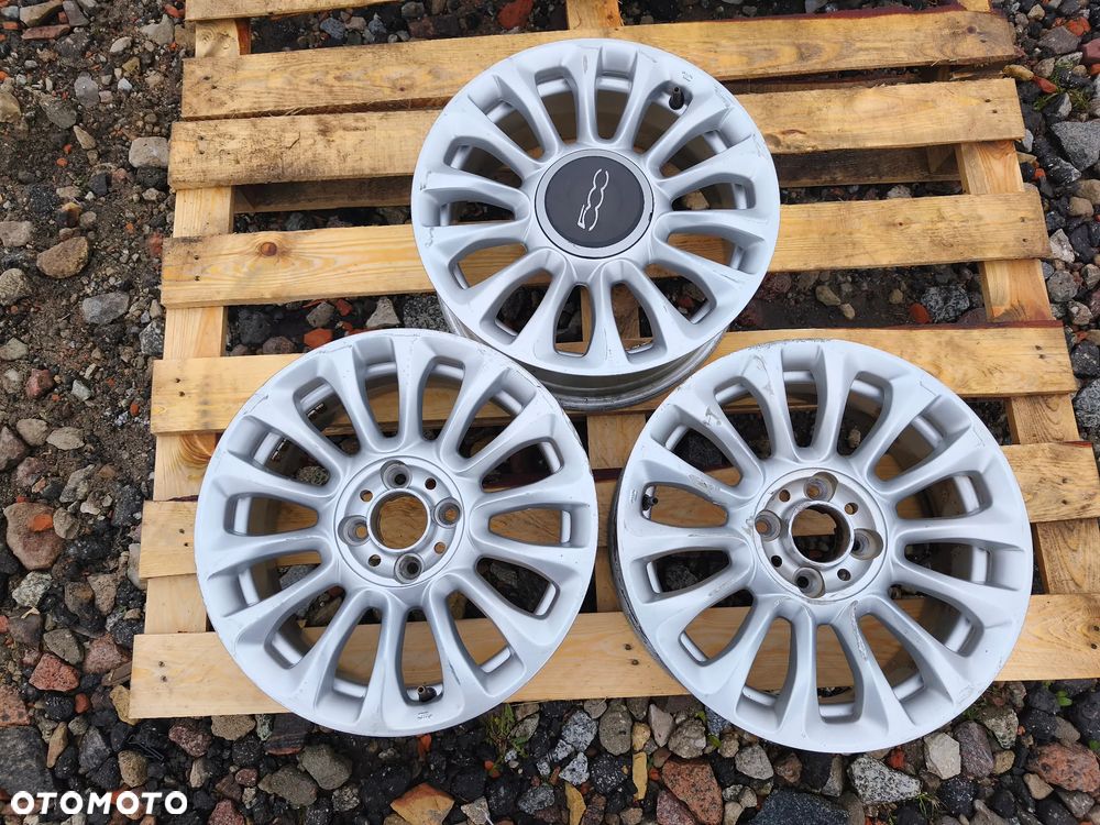 ALUFELGA FELGA KOŁO 15 CALI 4X98 51935149 FIAT 500 - 1