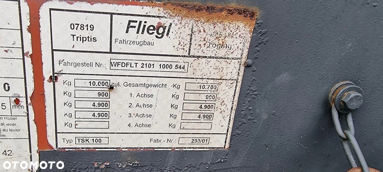 Fliegl Przyczepa wywrotka Fliegl, 3 stronny kipper - 21