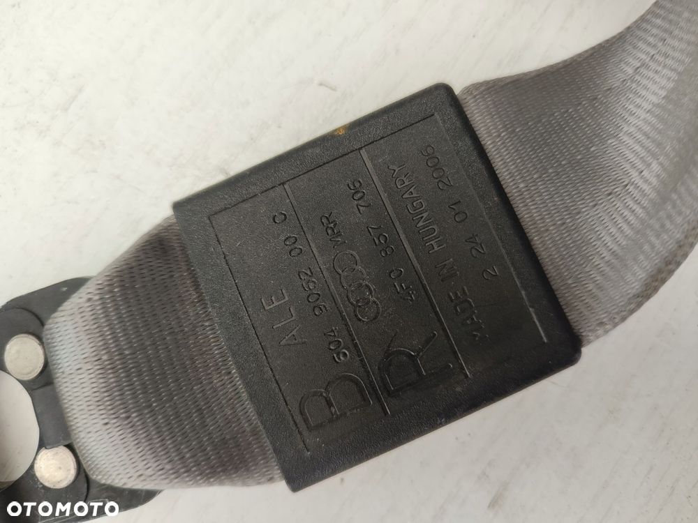 Pas bezpieczeństwa prawy przód kierowcy AUDI A6 C6 EUROPA 4F0857706 - 5