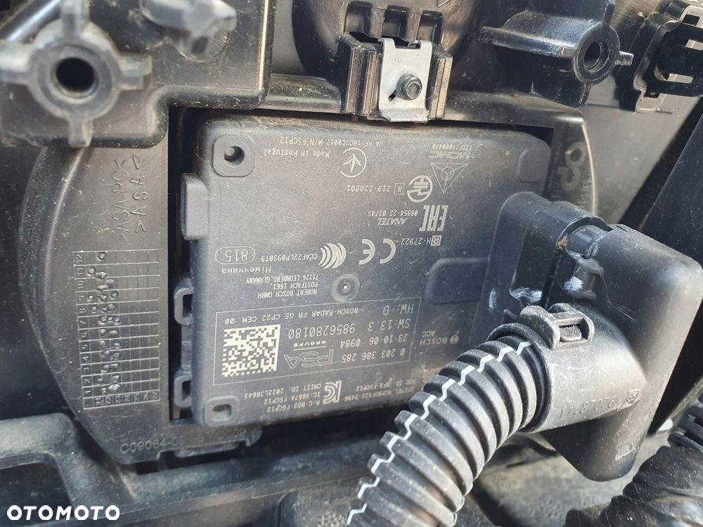 PEUGEOT 408 II 2 GT KOMPLETNY PRZÓD ZDERZAK KAMERA MASKA LAMPY EVH - 14