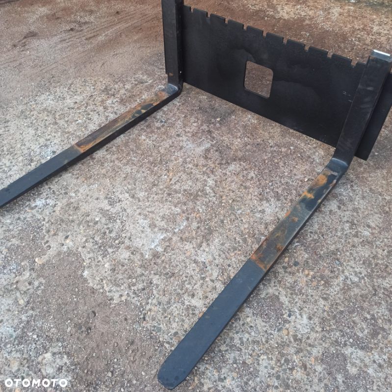 Widły do palet 1200x80x40 , paleciak, euroramka, euro ramka,tur, lądowacz, ładowarka, koparka, minikoparka, lyzka, - 1