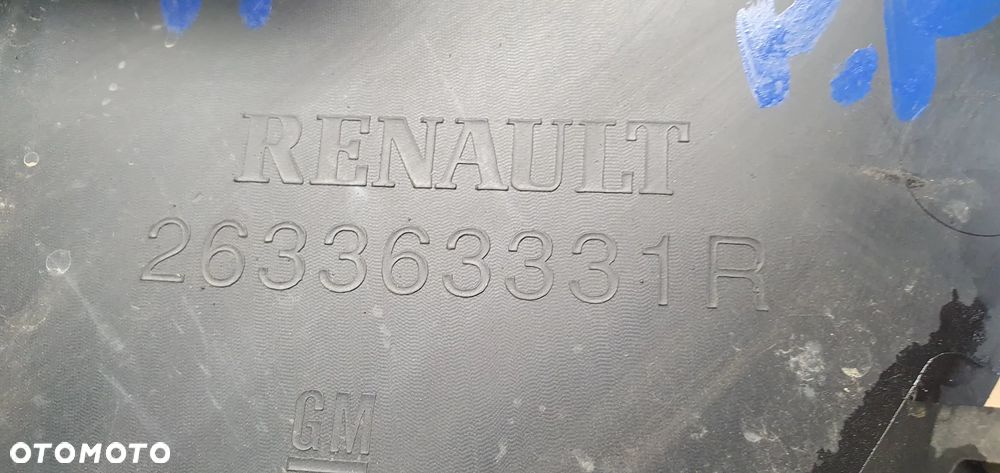 Kratka zderzaka prawy przód przednia prawa Opel Vivaro B Trafic III 263363331R 93867876 - 6