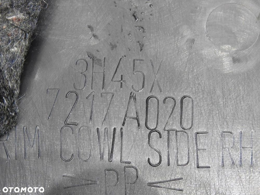 OSŁONA PROGU PRAWY TYŁ MITSUBISHI ASX 7217A020 - 7