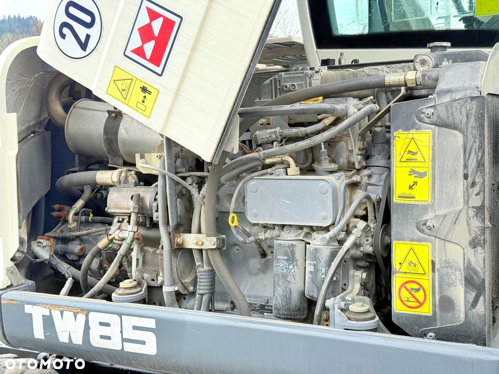 Terex * Koparka Kołowa TEREX TW 85 * Sprowadzona * Rototilt * - 25