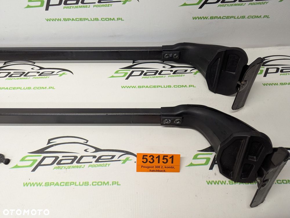 Bagażnik dachowy bazowy belki poprzeczki Peugeot 308 2, kombi, hatchback. - 6