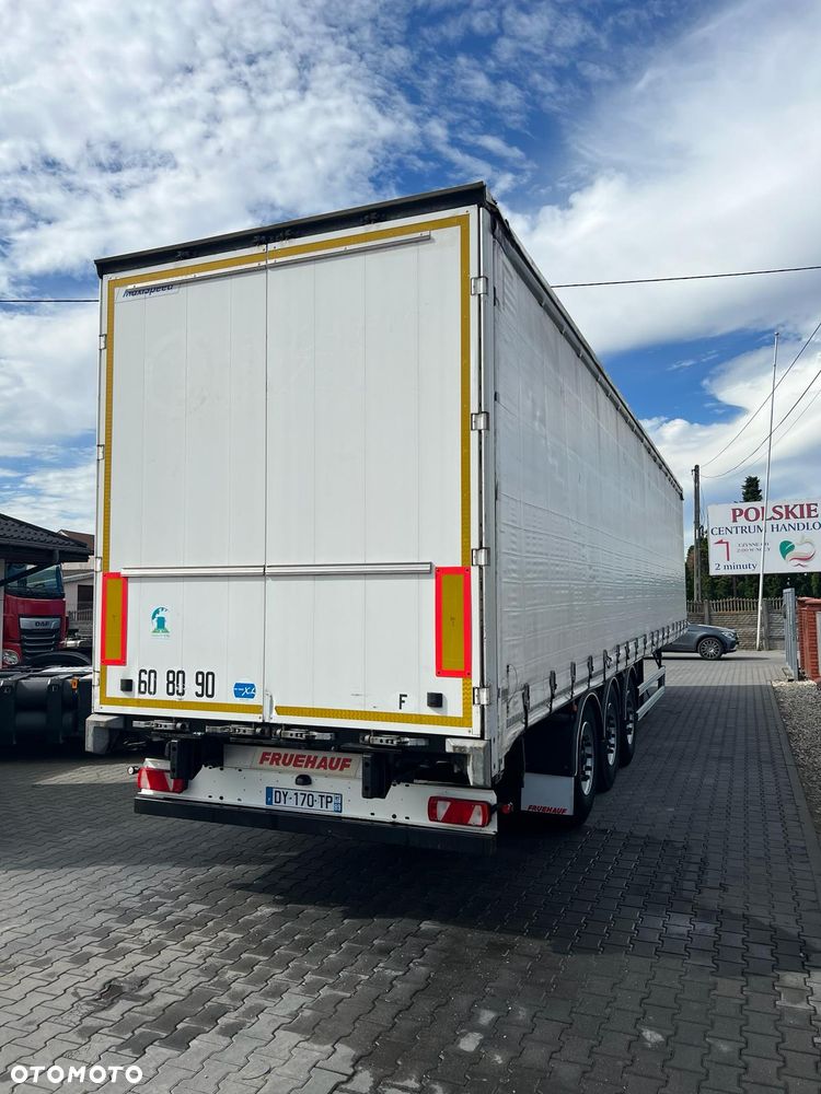 Fruehauf 2016 firanka plandeka mocna podłoga deska szyna bogato wyposażona wron-pol - 5