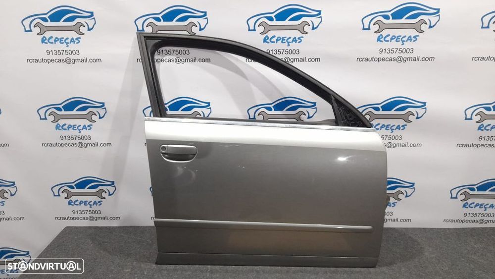 PORTA FRENTE FRONTAL DIREITA AUDI A4 B6 FECHO ELEVADOR MOTOR PUXADOR VIDRO - 5
