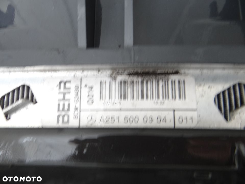 ML W164 3.0 CDI Chlodnice wentylator intercooler komplet - 5