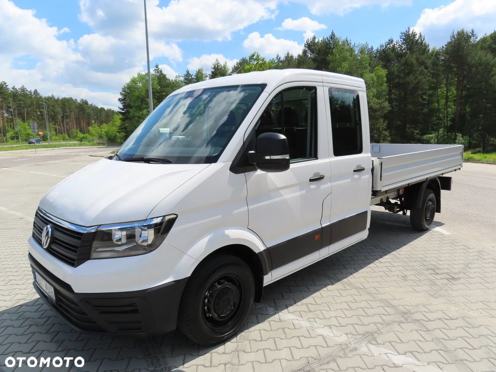 Volkswagen Crafter 35 TDI 2.0 140 KM Doka Brygadowy DUBEL MIXTO 7-Mio.Os + 1153 Kg Ład. Skrzynia Otwarta 3513 mm Długa Rozstaw Osi 4490 mm L4 HAK 3000 Kg Udźwig Stan Wizualny I Techniczny JAK NOWY Gotowy Dostępny OKAZJA POLECAM - 8