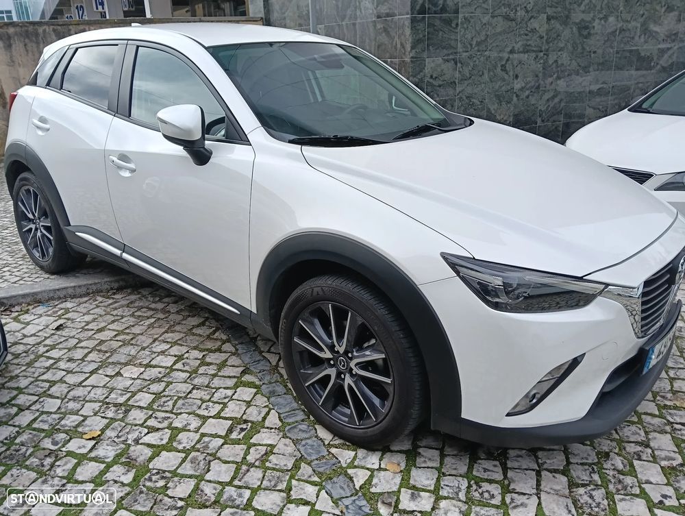 Mazda CX-3 1.5 Sky.Excellence HT Leather White Navi - 1