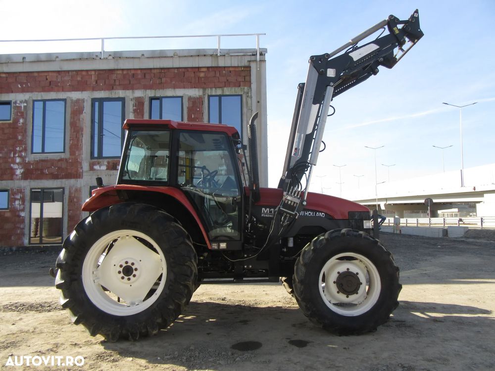 New Holland M100 cu incarcator frontal - 16