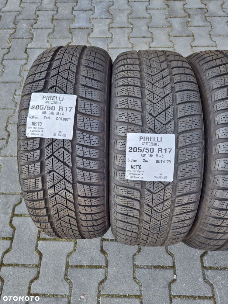 Opony Pirelli 205 50 R17 - 2