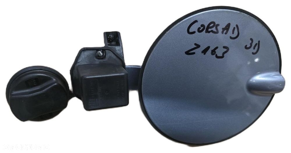Klapka Wlewu Paliwa Obudowa Korek Opel Corsa D Lakier Z163 13183306 - 1