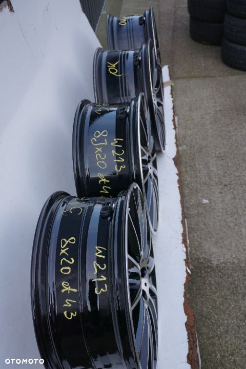 Mercedes W213 5x112 20 8J et43 9J et49 czujniki wysyłka 0,- - 12